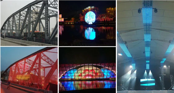 IP67 P83 Outdoor Decoration Full-color Advertising Display Screen SMD3535dmx512