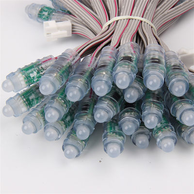 IP67 αδιάβροχο SPI των RGB 12MM οδηγήσεων εικονοκυττάρου θαύματος φως εικονοκυττάρου φασολιών 5V οδηγημένο 12V