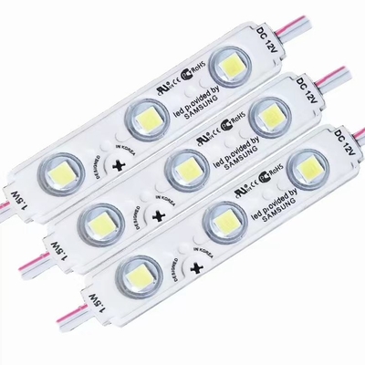 _Κορέα Samsung 12V Modulo 3 LEDs 5054 5050 2835 έγχυση οδηγώ ενότητα με φακός